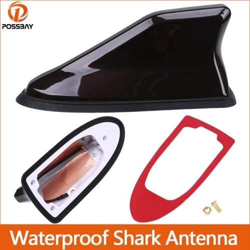 Car Shark Fin Roof Antenna Auto Waterproof AM/FM Signal Aerials for Nissan Qashqai X Trail/Mini Cooper/Suzuki Swift/Seat Ibiza