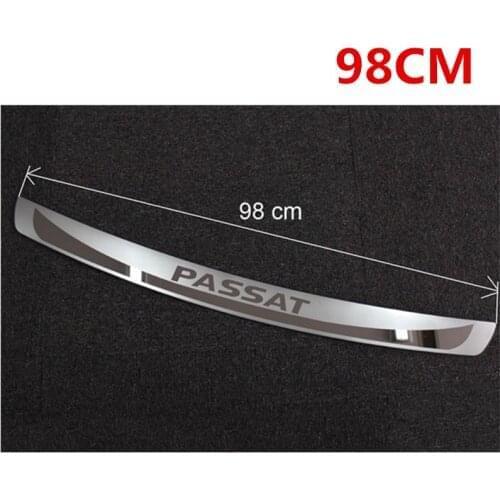 Car Accessories High quality stainless steel Rear bumper Protector Sill For Vw Passat B7 2011-2014 Car covers,Car-Styling