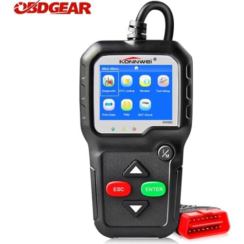 2020 Best Quality OBD2 Car Diagnostic Scanner KONNWEI KW680s Full OBD 2 Function Car Scanner Car Diagnostic Tools For the Car