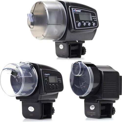 Digital LCD Automatic Aquarium Tank Auto Fish Feeder Timer Food Feeding Electronic Fish Food Feeder Timer Aquarium Accessory