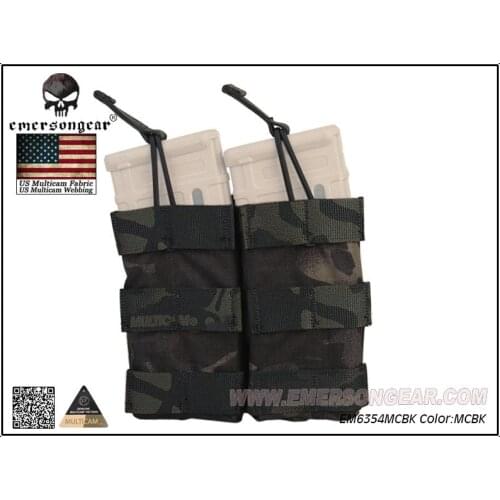 Emerson Modular Open Top Double Magazine Pouch For:5.56 EM6354