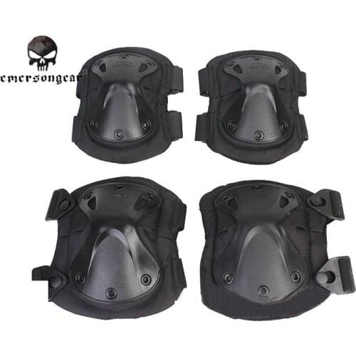 EMERSON Tactical Takpad Knee Pad Eblow Pad Protective Pads Black EM7051