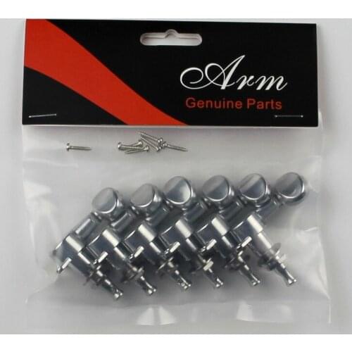 Production tuners guitar Silver closed first chorea rope button Jinho OEM super-j-05