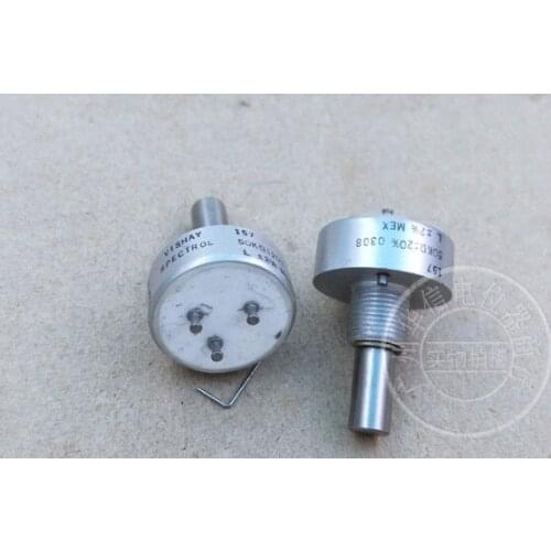 Original 157 50k conductive plastic potentiometer shaft 22mm axle diameter 6.4mm switch