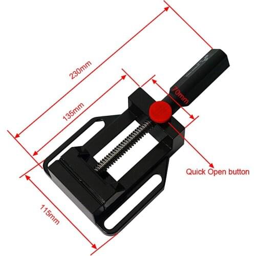 Flat tongs manumotive screw precision parallel-jaw vice cnc machine tools plain vise QGG