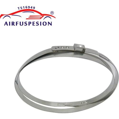 10sets Air Suspension Repair Kits dust boot ring For Mercedes W211 Fixing Steel Ring 2113270092 2113205413 2113205513 2113206113