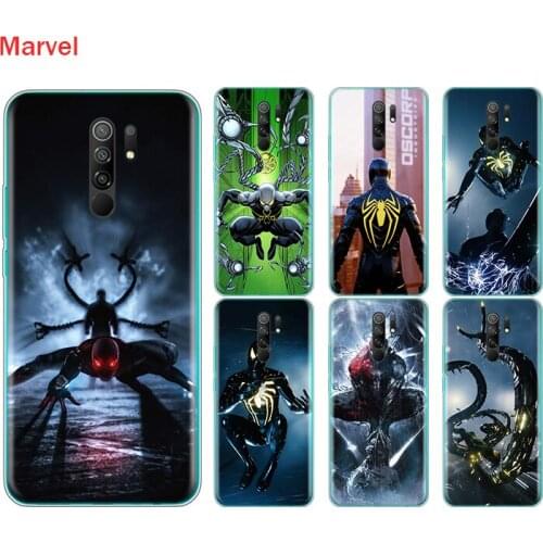 Silicone Cover Spiderman Vs Octopus For Xiaomi Redmi Note 10 10S 9 9S Pro Max 9T 8T 8 7 6 5 Pro 5A Phone Case