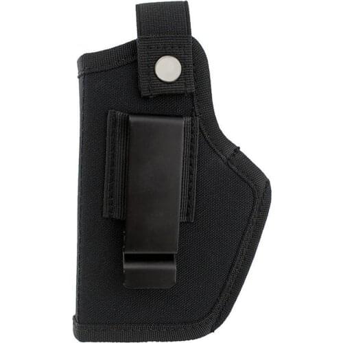 Universal Tactical Gun Holster Concealed Carry Protective Case Metal Clip Waist Belt For S&W M&P Shield Airsoft Gun Bag