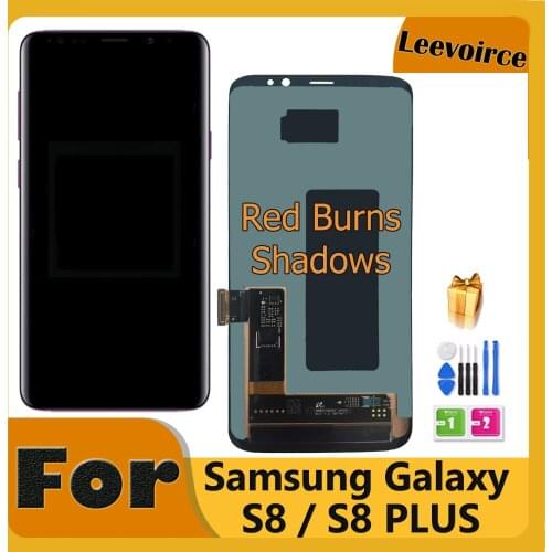 Original Quality Super AMOLED 5.8" LCD For Samsung S8 G950 LCD S8 G950F LCD For Samsung S8 Display LCD Screen Touch Assembly