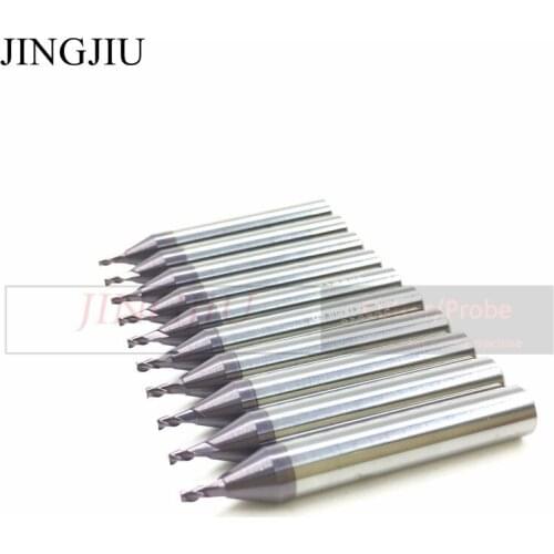 1.0mm End Milling Cutter in carbide with 3flute for WENXING & DEFU & MODEN Key Cutting Machine(10pcs)