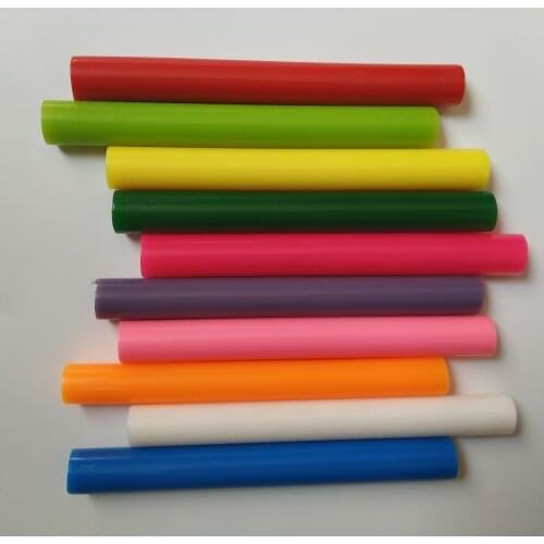 10PCS Multicolor Mix Hot Melt Glue Sticks Vintage Sealing Wax Envelope Invitation Stamp Security Packaging Repair Tool