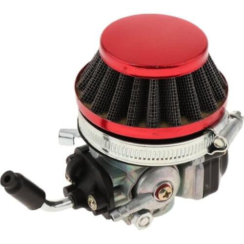 19mm CARBURETOR & 58mm AIR FILTER For 50cc-80cc 2 Stroke Motorized Bicycle