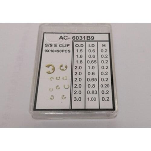 Watch accessories movement accessories bolt spring week calendar card pin mixed installation