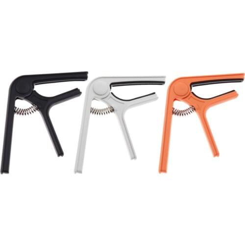 Acoustic Folk Guitar Capo Tuner Trigger Quick Change Clamp Key Clip