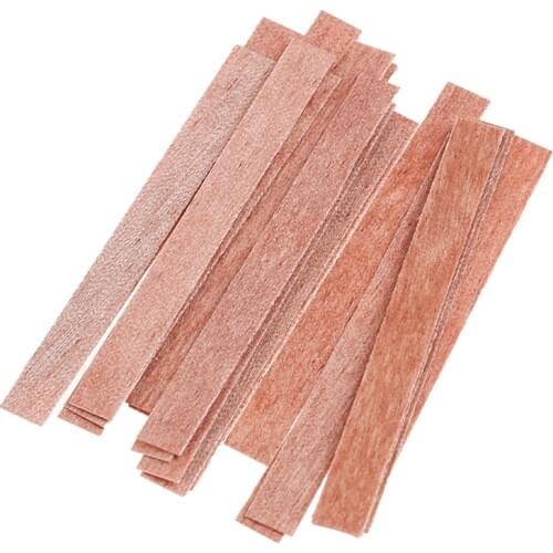 20Pcs 70mm/100mm Solid Wooden Candles Core Wicks For Candles Soy Or Palm Wax Candle Making Supplies DIY Candle Making Accessory