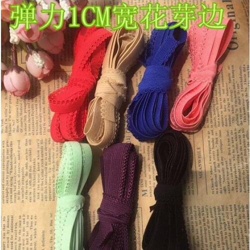 5 Meters/lot Small Lace Trim Underwear Elastic Stretch Lace Trimmings Diy Sewing Garment Lace Ribbon 10mm Width