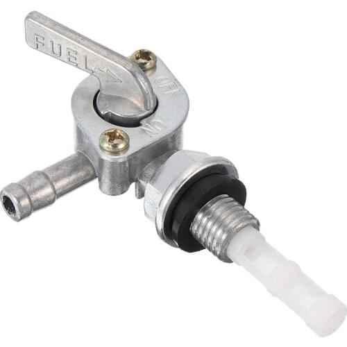 Mayitr 10MM Motorcycle Metal Fuel Petrol Tank Tap Petcock Switch Generator Pit Dirt Bike ATV Quad Fuel Supply Accessorie