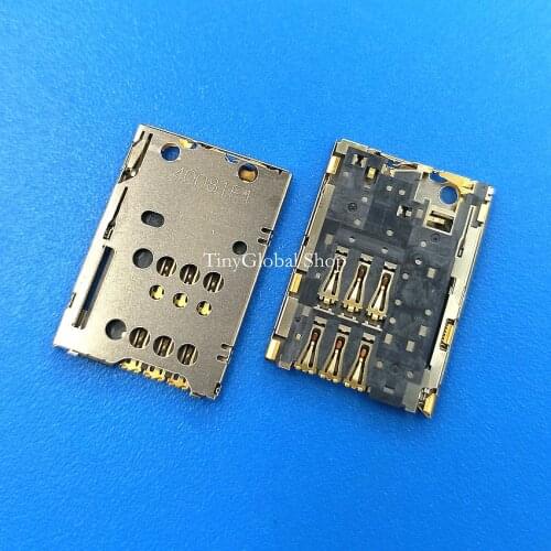 Coopart new Sim Card Reader Holder Tray Slot Socket Connector Replacement For Nokia N8 C7 C700 top quality