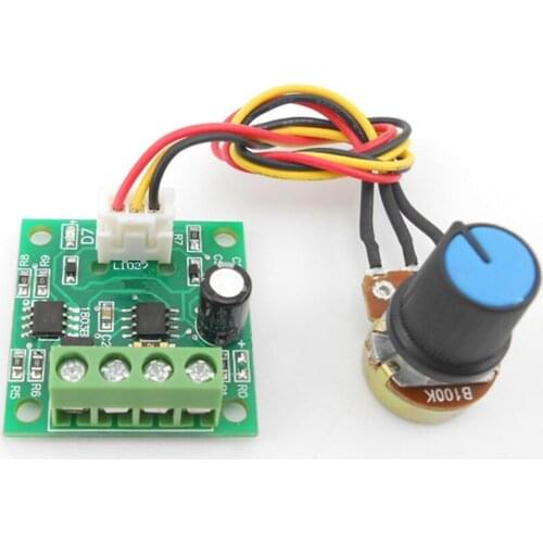 PWM DC Motor Regulator Low Voltage 1.8v 3v 5v 6v 12v Motor Driver Speed Controller Module Current Control Output 0-2A DIY Supply