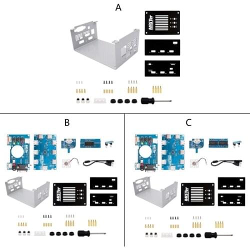 Terasic DE10-Nano Parts Mister DIY Metal Cases for Mister FPGA Kit for DE10-Nano Main Board/ IO Board and Mister USB Hub