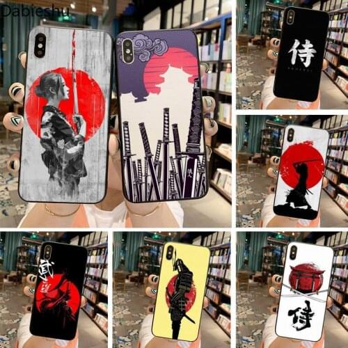 Japanese Bushido Samurai Coque Shell Phone Case for iphone 12 pro max 11 pro XS MAX 8 7 6 6S Plus X 5S SE 2020 XR case
