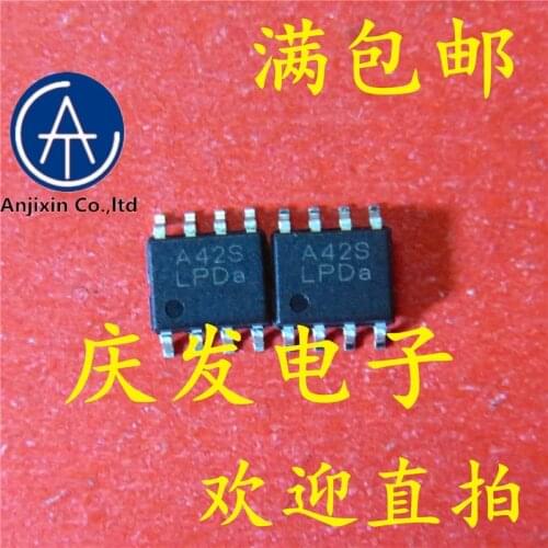 10 PCS 100% orginal new 100% quality real stock A42S A42S op-amp new SOP8 A42S controller