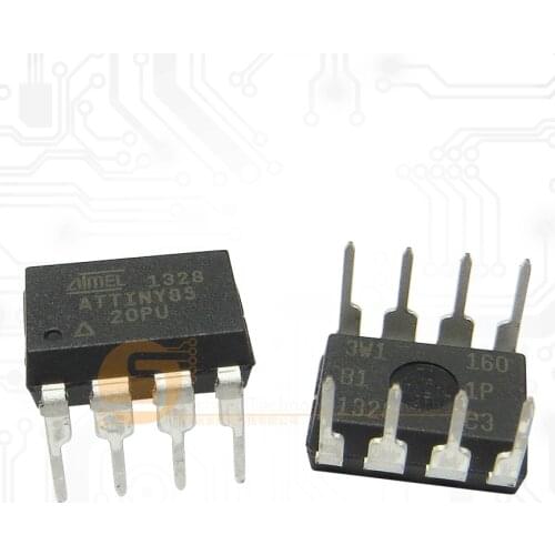 Original 10PCS ATTINY85-20PU ATTINY85 20PU ATTINY85- 20 ATTINY85 DIP Diy Electronic 85 For Arduino IDE TINY85 8P 8 PIN 8PIN