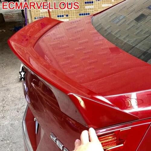 Auto Part Protecter Moulding Rear Accessories Aileron Voiture Tuning Car Roof Trasero Aleron Wing Spoiler FOR Cadillac ATS-L