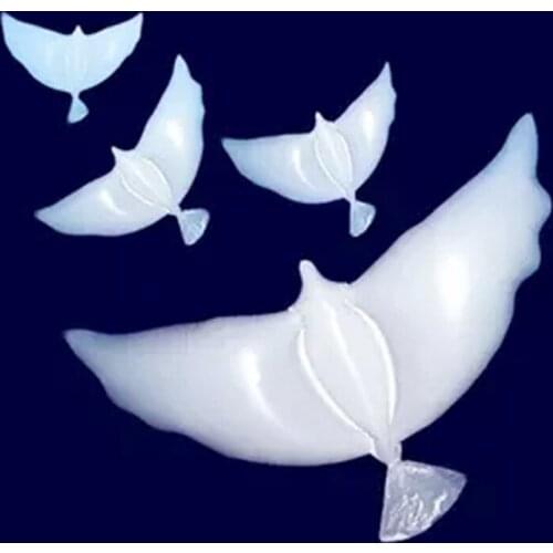 White dove balloon and peace dove hydrogen balloon wedding decoration arrangement aluminum film balloon