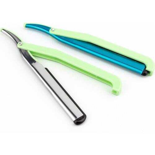 Mens shaver 2 Colors Folding knife & Barber Straight Edge Razor High Quality Shaving & Hair Removal Shaving Razor Knife