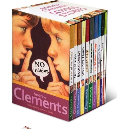 5-12 year Childrens English story book Andrew Clements' School Stories help child be reader early education book 10pc/set