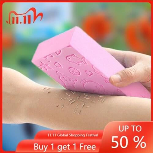 Childrens Baby Rubbing Towel Artifact Gray Rubbing Sponge Mud-Removing No-Rub Bath Backrubbing Baby Rubbing Towel Towel Loofah