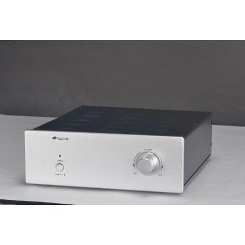 QJ-2895 small preamp chassis Aluminum iron combination all-aluminum amplifier Enclosure chassis amplifier case box