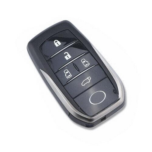 KEYECU Smart Remote Key Shell Case Fob 5 Button for Toyota Vellfire Alphard Previa