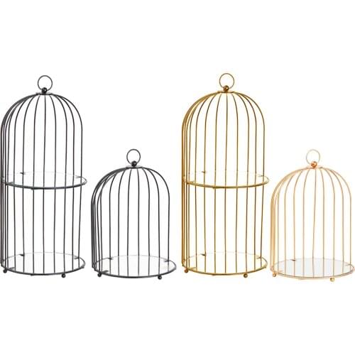 Metal Desktop Perfume Organizer Holder Cosmetics Makeup Rings Bathroom Rack