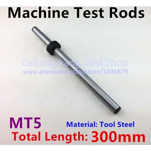 MT 5 New Mohs machine test rods CNC machine spindle test bar Mandrel 5 # Material: Tool Steel Measuring length: 300mm