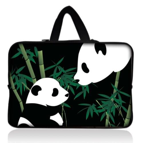 Panda 11 13 15.6 17 Inch For Macbook Air Pro 11 13 15 Laptop Bag Tablet Case Computer Sleeve Computer