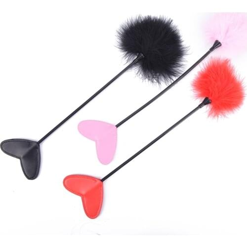 Bondage Boutique Slim Leather Riding Crop Horse Whip pony Spanking Knout BDSM Lash Fetish Flogger Sex Product For Couples Women