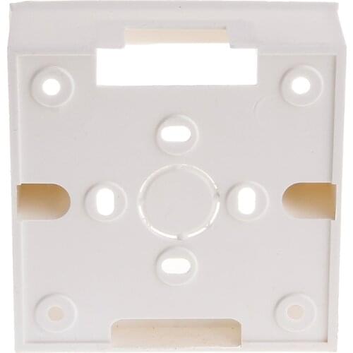 86X86 PVC Junction Box Wall Mount Cassette For Switch Socket Base