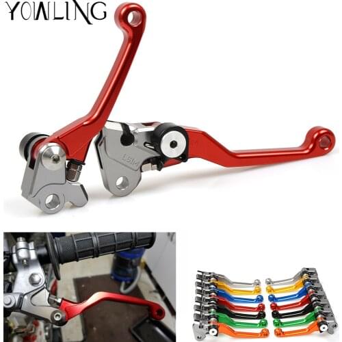 Motocross dirt bike CNC pitbike Pivot Brake Clutch Levers Handbrake FOR HONDA CR125R CR250R CR 125R CR 250 R 2004 2005 2006 2007