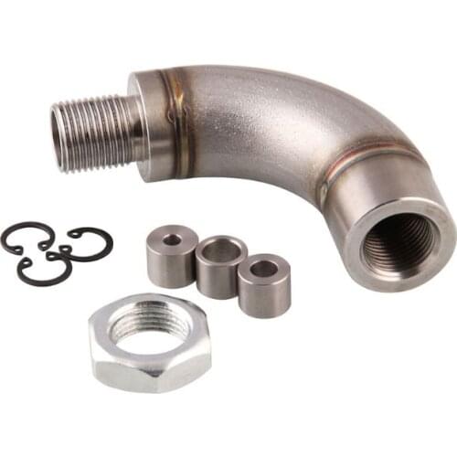 Universal J Style O2 Oxygen Sensor Restrictor Fitting with Adjustable Gas Flow Inserts CEL Fix Check Engine Light Eliminator Ada