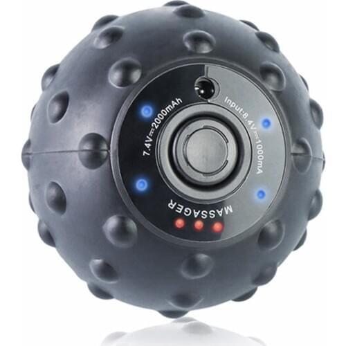 Vibrating Massage Ball Electric Massage Roller Fitness Ball Relieve Trigger Point Training Fascia Ball Local Muscle Relaxation