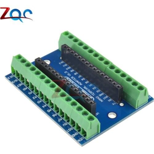 1Pcs Standard Terminal Adapter Board for Arduino Nano V3.0 AVR ATMEGA328P ATMEGA328P-AU Module 100% Original