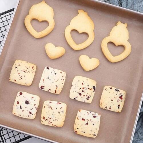 Non Stick Reusable Baking Paper High Temperature Resistant Sheet Pastry Baking Oilpaper Grill Baking Mat Baking Tools 1pcs