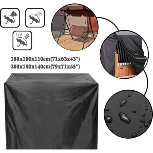 Swing Hammock Table Furniture Cover Waterproof Dustproof UV Protector Outdoor Patio Garden Rain Snow Chair Sofa covers