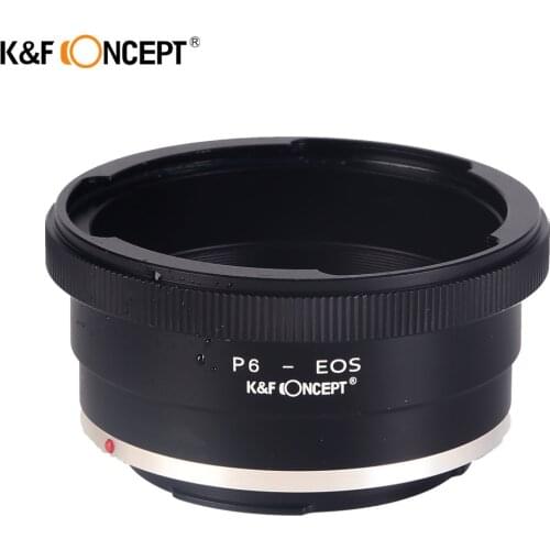 K&F CONCEPT For Pentacon-EOS Camera Lens Adapter Ring For Pentacon/Kiev 60 Lens to Canon EOS EF Camera Body 50D 7D 5D 650D 550D