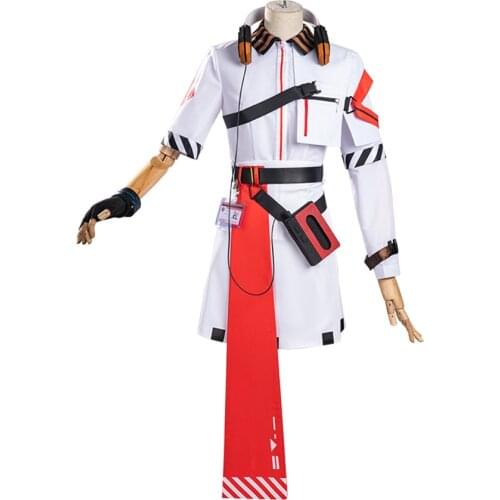 Arknights April Cosplay Costume Game Suit Dress Uniform Halloween Party Outfit For Women Chrismas New