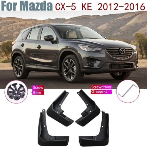 Fender Mud Flaps Guard Splash Flap Mudguards Accessories Car Mudflap For Mazda CX-5 2016~2012 MK1 KE CX5 CX 5 2015 2014 2013