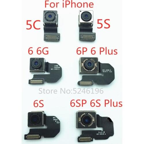 Original Big Camera Rear Camera Back Camera Module Flex Cable for iPhone 5C 5S 6 6S Plus 6Plus Replacement Repair Parts