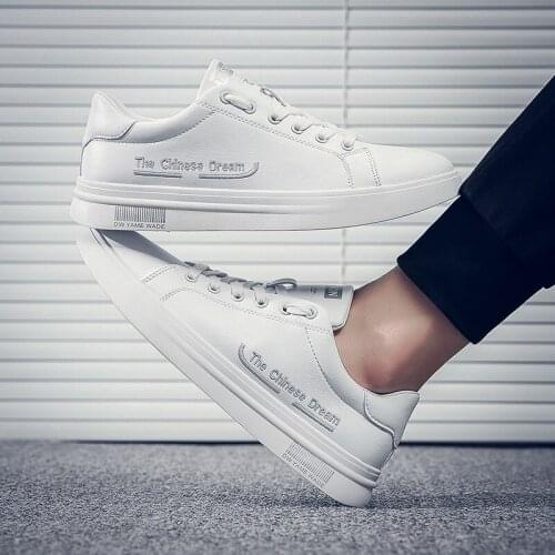Spring Autumn White Shoes Men Shoes Mens Casual Shoes Fashion Sneakers Street Cool Man Flat Shoes Footwear zapatos de hombre